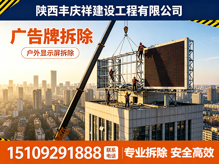 西安广告牌拆除公司